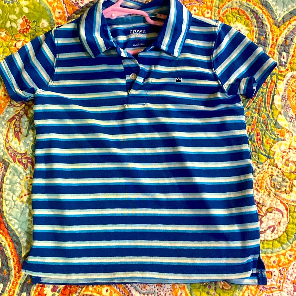 Crown & Ivy boy’s polo 4t